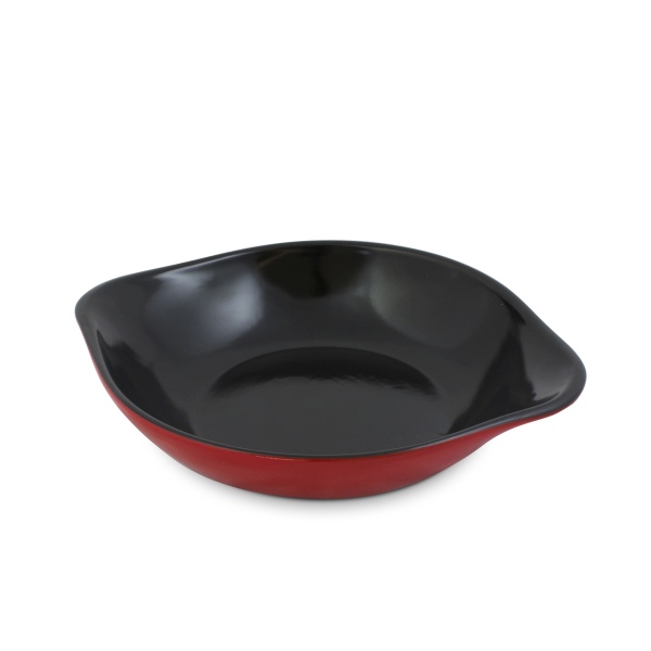 Assadeira Redonda (com aba) 20cm 500ml - Pomodoro Por Serem Feitas De Cerâmica Assam Mais Rápido Os Alimentos