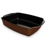 Assadeira Gusto Ceraflame Retangular 31x24x7,5cm 3500ml - Cobre