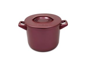 Caçarola Alta Duo+ 24cm 7 Litros - Rose Gold Com Paredes Altas E Abertura Grande