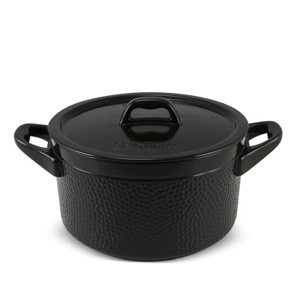 Caçarola Ceraflame Martelada 24cm 5 Com Paredes Altas E Abertura Grande