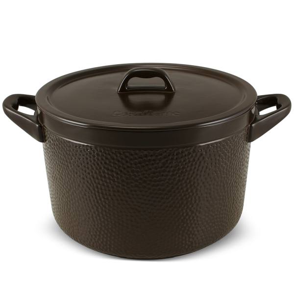 Caçarola Ceraflame Martelada 28cm 9 Com Paredes Altas E Abertura Grande