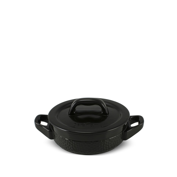 Caçarola Martelada 14cm 500ml - Preta Elas São Ideais Para O Preparo Individual De Refeições. Evita Desperdícios E Garante À Refeição Um Visual Único E Moderno. Além disso as panelas