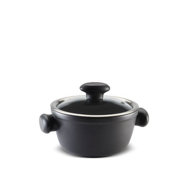 Caçarola Chef 16cm 1 Litro - Grafite Com Paredes Altas E Abertura Grande