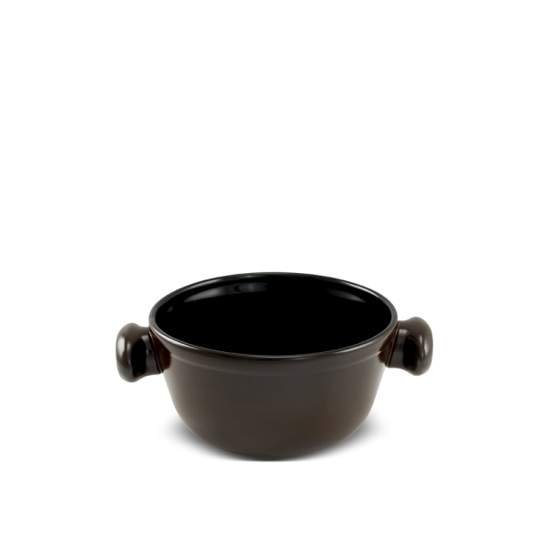 Caçarola Chef 16cm 1 Litro - Chocolate Com Paredes Altas E Abertura Grande