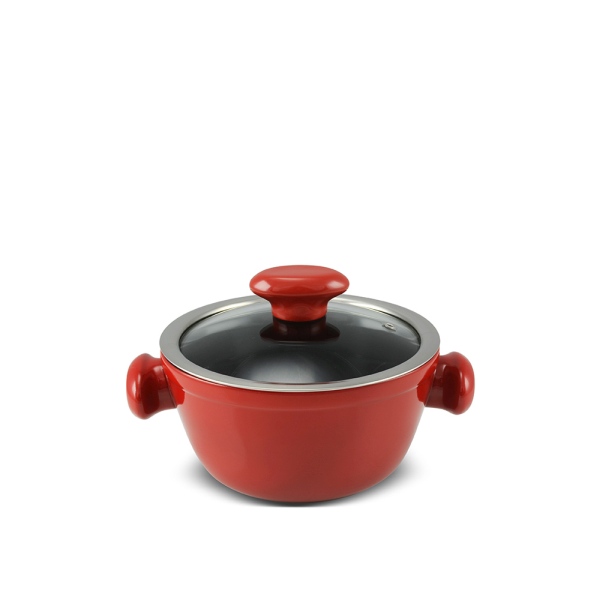 Caçarola Chef 16cm 1 Litro - Pomodoro Com Paredes Altas E Abertura Grande