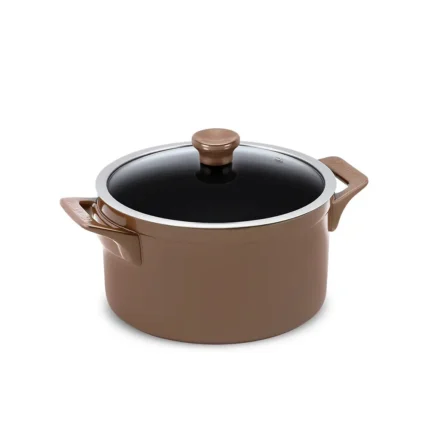 Caçarola Ceraflame Clear 24cm 5000ML Cobre (Indução)