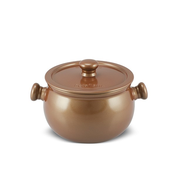 Caçarola Ceraflame Premiere+ 18cm 3 Contam Com Paredes Altas E Abertura Grande