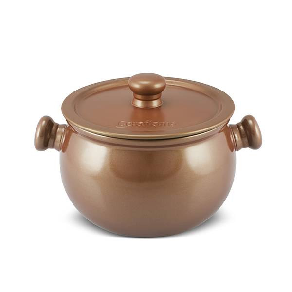 Caçarola Ceraflame Premiere+ 20cm 4 Contam Com Paredes Altas E Abertura Grande