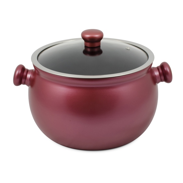 Caçarola Premiere 24cm 7 Litros - Rose Gold Contam Com Paredes Altas E Abertura Grande