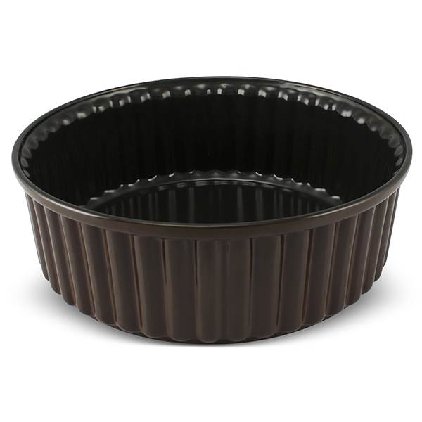 Forma Ceraflame Para Sufle 26cm 3000ml - Chocolate A Forma Ceraflame Para Bolo Ceraflame é sinônimo de versatilidade