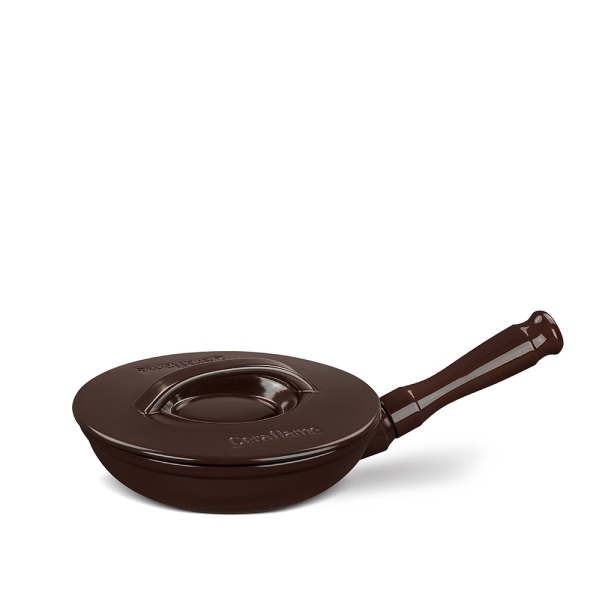 Frigideira Duo+ 22cm 1 Litro - Chocolate São Ótimas Opções Para O Preparo De Receitas Como Risotos
