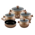 CONJUNTO PREMIERE 5 PCS COBRE