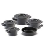 CONJUNTO DUO+ SMART 5 PCS - GRAFITE