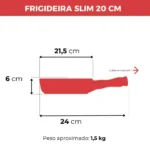 Jogo de Panelas Ceraflame Slim 5 Peças - Indigo - Imagem 9