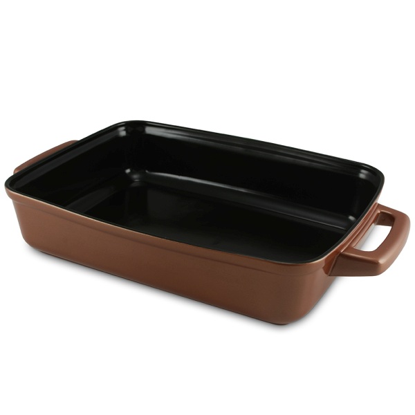 1a2b828c7588c8cef7a8f7bf3bed5b5b.jpg Assadeira Ceraflame Retangular Duo 34,0 x 25,0cm x 7,0cm 3,5,0 Litros - Cobre - Imagem 1
