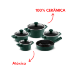 Jogo De Panelas De Cerâmica Ceraflame Duo (Smart) 5 peças - Matte - Imagem 9