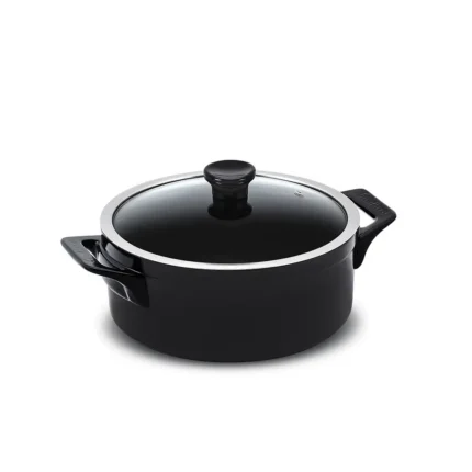 Risoteira Ceraflame Clear 24cm 3500ML Preto (Indução)