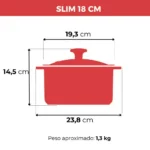 Jogo de Panelas Ceraflame Slim 5 Peças - Indigo - Imagem 7