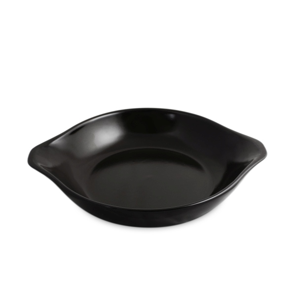 A4401-1.jpg Assadeira Redonda (com aba) 20cm 500ml - Preto - Imagem 1