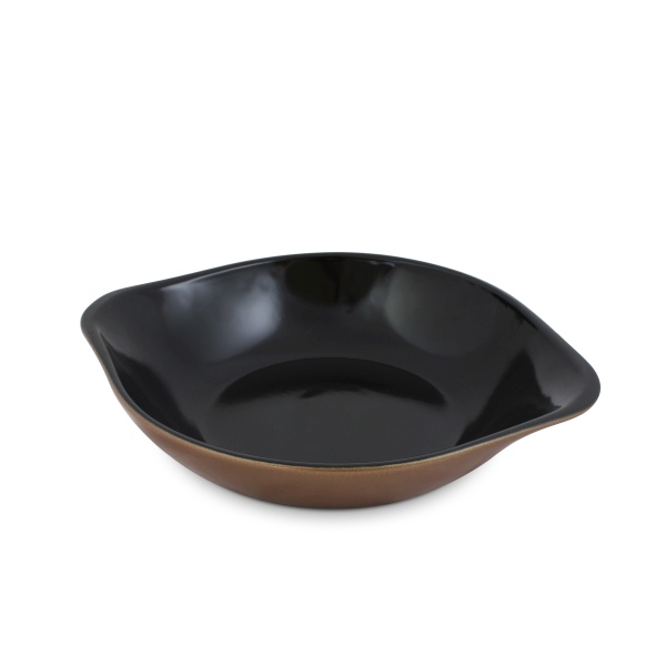 A4409.jpg Assadeira Redonda (com aba) 20cm 500ml - Cobre - Imagem 1
