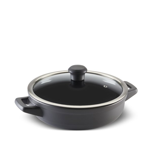 C1083444-1.jpg Caçarola Ceraflame Buffet Duo 24cm 1,9 Litros - Grafite - Imagem 1