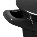 Caçarola Ceraflame Alta Duo+ 24cm 7 Litros - Preto - Imagem 2