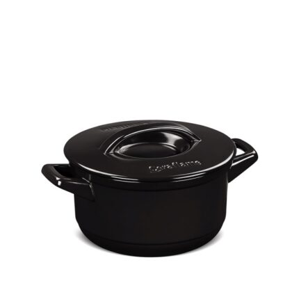 Caçarola Ceraflame Duo+ 20cm 2,5 Litros - Preto