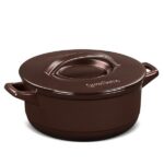 Caçarola Ceraflame Duo+ 28cm 6,0 Litros - Chocolate