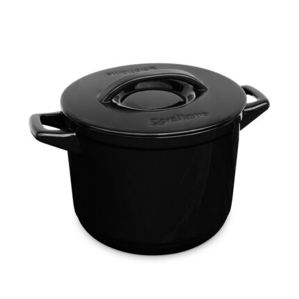 Caçarola Ceraflame Alta Duo+ 24cm 7 Litros - Preto
