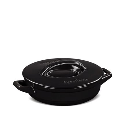 Caçarola Ceraflame Buffet Duo+ 24cm 1,9 Litros - Preto