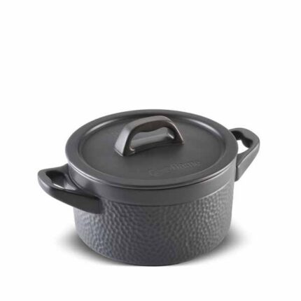 Caçarola Ceraflame Martelada 18cm 2,0 Litros  - Grafite