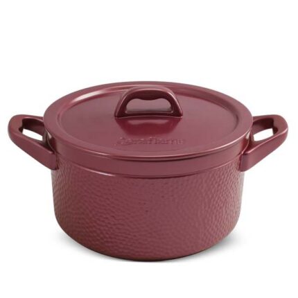 Caçarola Ceraflame Martelada 22cm 4,0 Litros - Rose Gold