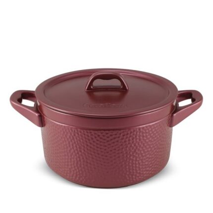 Caçarola Ceraflame Martelada 24cm 5,0 Litros - Rose Gold