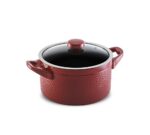 Caçarola/Panelão Ceraflame Martelada 28cm 9500ML  - Pomodoro (Glass)