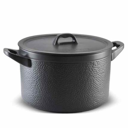Caçarola Ceraflame Martelada 28cm 9,5 Litros  - Grafite