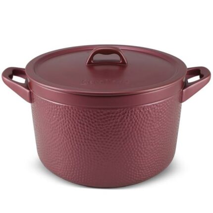 Caçarola Ceraflame Martelada 28cm 9,5 Litros  - Rose Gold