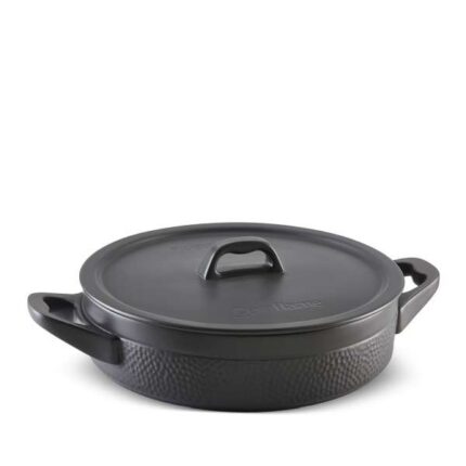 Caçarola Ceraflame Buffet Martelada 24cm 2,5 Litros - Grafite
