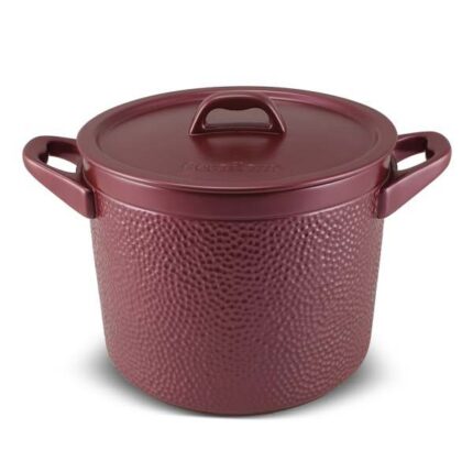 Caçarola Ceraflame  Alta Martelada 24cm 7,5 Litros  - Rose Gold