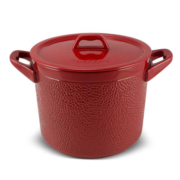 C16837686-1.jpg Caçarola Ceraflame Alta Martelada 24cm 7,5 Litros - Pomodoro - Imagem 1