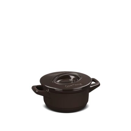 Caçarola Pequena Ceraflame Duo+ 14cm 900ml - Chocolate