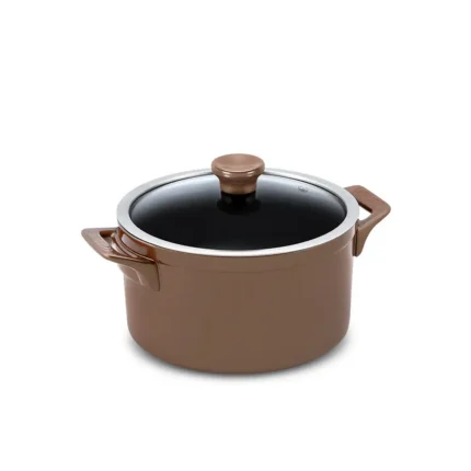 Caçarola Ceraflame Clear 22cm 4000ML Cobre (Indução)