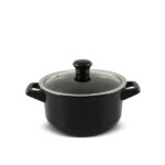 Caçarola Ceraflame Duo 20cm 2500ml - Preto