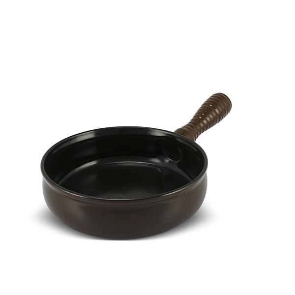 F2117585-1.jpg Frigideira Premiere+ 20cm 1,5 Litros - Chocolate - Imagem 1