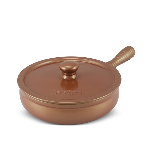 F2217989-1.jpg Frigideira Premiere+ 24cm 2,0 Litros - Cobre - Imagem 1