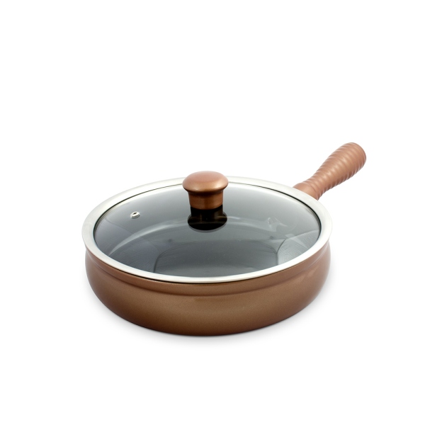 F2219423-1.jpg Frigideira Premiere 24cm 2,0 Litros - Cobre - Imagem 1