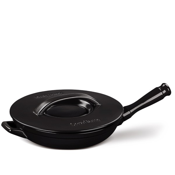 F385181-1.jpg Frigideira Ceraflame Duo+ 28cm 2,0 Litros - Preto - Imagem 1