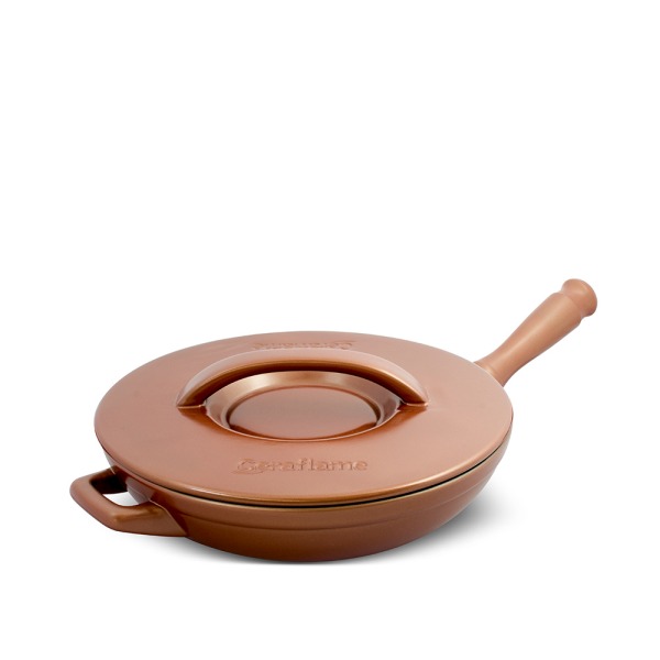F3859823-1.jpg Frigideira Ceraflame Duo+ 28cm 2,0 Litros - Cobre - Imagem 1