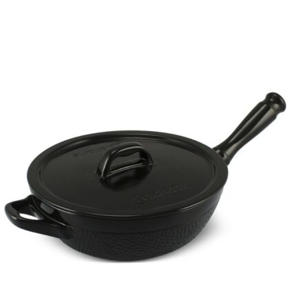 Frigideira Martelada 24cm 2,0 Litro - Preto
