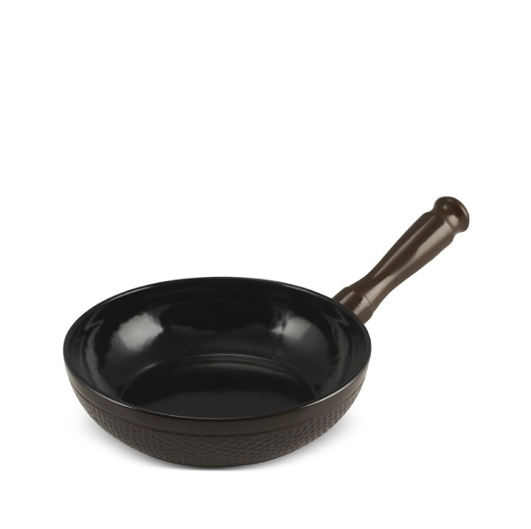F4517585-1.jpg Frigideira Martelada 20cm 1,0 Litro - Chocolate - Imagem 1