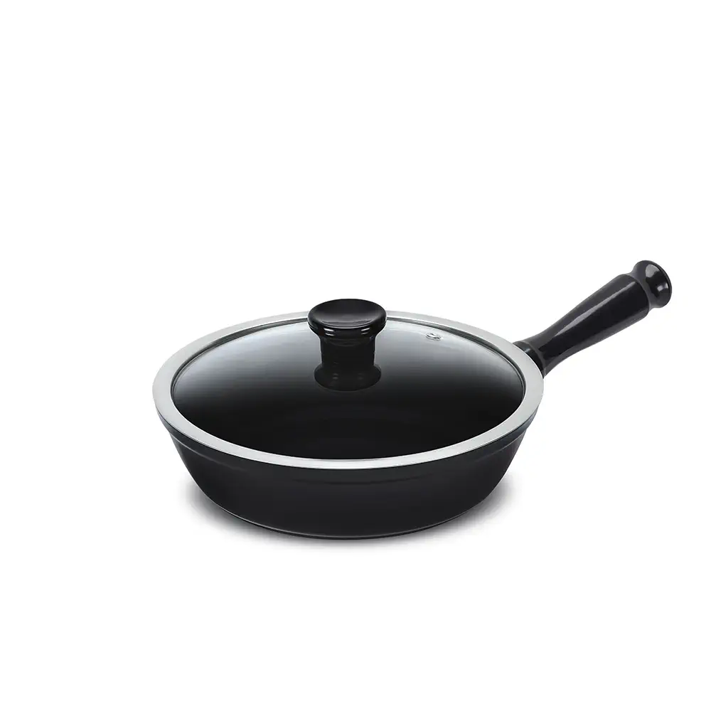 F4711141-FRIGIDEIRA-CLEAR-24CM-1800ML-PRETA.webp Frigideira Ceraflame Clear 24cm 1800ML - Preto (Indução) - Imagem 1